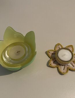 2 kleine Kerzenhalter für Teelicht - Vilshofen (Donau) Zentrum