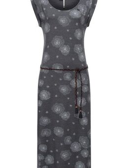 Ragwear Sommerkleid Tag Midi wadenlanges Maxikleid mit Allover-Print
