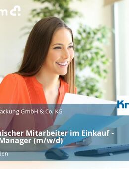 Kaufmännischer Mitarbeiter im Einkauf - Category Manager (m/w/d) - Hannoversch Münden Zentrum