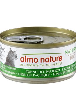 5 + 1 gratis! 6 x 70 g Almo Nature HFC - Natural Pazifikthunfisch