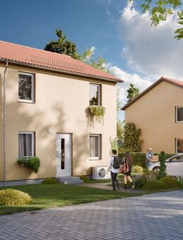 Neues Einfamilienhaus mit Luft-Wärmepumpe - Machern