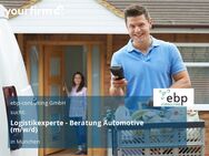 Logistikexperte - Beratung Automotive (m/w/d) - München