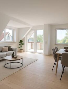 Helle Zweizimmerwohnung mit Weitblick - nahe Godewindpark und Meer - Lübeck