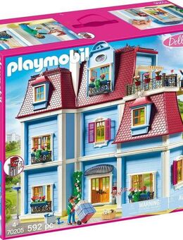 Playmobil® Mein Großes Puppenhaus (70205), Dollhouse Konstruktions-Spielset, (592 St), Made in Germany