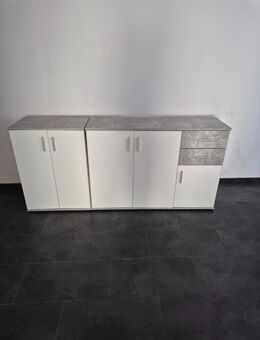 Sideboardschränke 1 x groß und 1 x klein Betonoptik - Bottrop