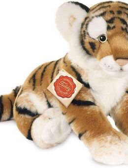Teddy Hermann® Kuscheltier Tiger braun, 32 cm, zum Teil aus recyceltem Material