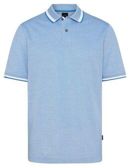 bugatti Poloshirt mit Kontraststreifen