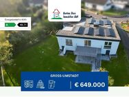 DIETZ: Provisionsfreier sanierter Bungalow! Wärmepumpe - PV - Batterie - Ladesäule - Garage - Garten - Groß Umstadt