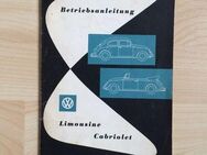 ORIGINAL + NEU Betriebsanleitung v. 1960 VW Limousine und Cabrio - Wuppertal