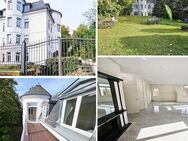 Eigentum mit Altbaucharme in bester Villenlage, Blk., Kamin, gr. Garten, SUV-TG - Crimmitschau