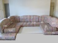 Polstergruppe 10-teilig U-Form / Liegefläche 220 x 175 gebraucht Wohnwagen / Wohnmobil - Schotten Zentrum