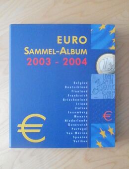 Euro Sammelalben 1999- 2002 und 2003- 2004 ohne Münzen (Ordner) - Unna