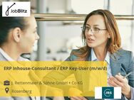 ERP Inhouse-Consultant / ERP Key-User (m/w/d) - Rosenberg (Regierungsbezirk Stuttgart)
