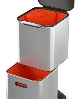 Joseph Joseph Mülleimer Totem Compact, herausnehmbares Biomüllfach 3 Liter