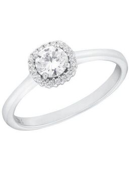 Amor Fingerring Uni Chic, mit Zirkonia (synth)