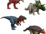 Mattel® Actionfigur Jurassic World, Rebirth, Wild Roar, Dino Sortiment mit Geräuschen, (1-tlg), Lieferung erfolgt sortiert