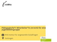 Pädagogische*r Mitarbeiter*in (m/w/d) für eine Jugendwohngruppe - Göttingen