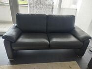 Sofa echt Leder schwarz 2er und 3 Sitzer NP 3.500 € - Holzminden