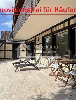 Top modernisierte Wohnung mit großer Terrasse + Garten (provisionsfrei für Käufer) - Nordwalde