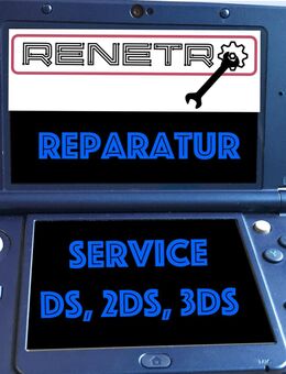 Reparatur, Service - Nintendo Handhelds (DSi, Lite, 2DS, 3DS, XL) - Hainichen Zentrum
