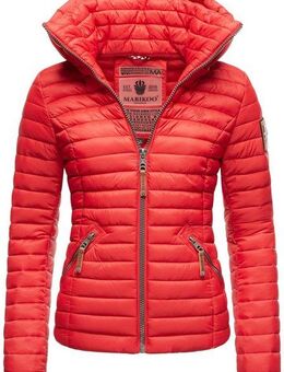 Marikoo Steppjacke Löwenbaby stylische Übergangsjacke mit abnehmbarer Kapuze