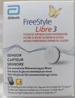 Freestyle Libre 3 Sensor MHD 2-2026 - Zwickau