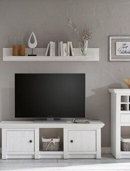 Home affaire Wohnwand California, (Set, 4-St), bestehend aus Standregal, Lowboard, Wandregal, Highboard