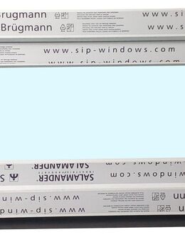 Kunststofffenster Fenster auf Lager abholbar, 80x40 cm Kipp Neu 3-fach Verglasung - Essen