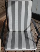 4 Polsterauflagen für Hochlehnerstühle/ 4 cm stark in 38446