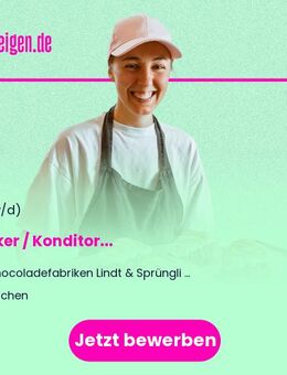 Bäcker / Konditor (m/w/d) - Aachen