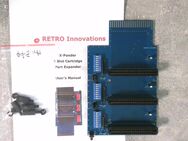 Commodore 64 / 128 X-Pander-3 Adapter für 3 Cartridge mit Handbuch und Halterung. - Witten
