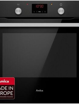 Amica Einbaubackofen Fine Design, mit Teleskopauszug nachrüstbar, Steam Clean