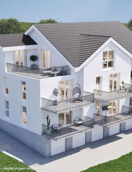 Moderne 3½-Zimmer-Erdgeschoss-Wohnung mit Balkon - Niedernhall