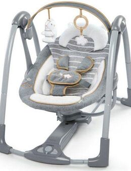 ingenuity Babyschaukel Swing'n' Go, Bella Teddy, tragbar