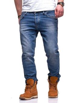 Rello & Reese Straight-Jeans TINT im lässigen Used-Look