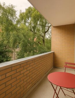BEZUGSFREI: schöne 2-Zi.-Whg. mit EBK, Bad mit Fenster, großer Loggia & Aufzug nähe Gesundbrunnen - Berlin