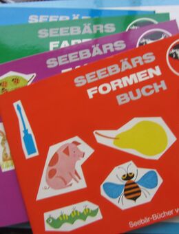 Seebärs Formen Buch , Seebär-Bücher von Stalling 1963 Western Publishing Kinder Bilderbuch - Berlin