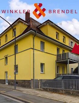 Helle und zentrumnahe 4-Zi-Wohnung im 1. OG mit Balkon - Bayreuth