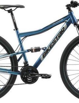 Bikestar Mountainbike, 21 Gang Shimano RD-TY300 Schaltwerk, Kettenschaltung, für Damen und Herren, Kettenschaltung