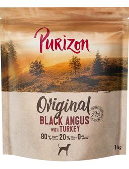 1 kg Purizon zum Probierpreis! - Adult Black Angus mit Truthahn