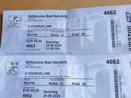Eintrittskarten Festspiele Bad Hersfeld "A Chorus Line" - Rotenburg (Fulda) Zentrum