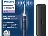 Philips Sonicare Elektrische Zahnbürste Series 6100, Aufsteckbürsten: 1 St., mit Andruckkontrolle, 2 Putzeinstellungen und 3 Intensitätsstufen