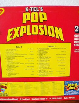 Pop Explosion-Vinyl-LP,K-tel,von 1975 - Linnich