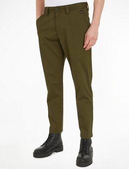 Tommy Jeans Chinohose TJM DAD CHINO mit Logobadge