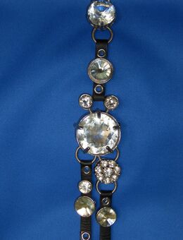 Gothic Accessoires  Hals Schmuck    Leder Kette - Wuppertal
