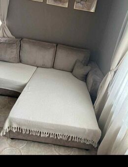 Sofa in beigecordstoff zu verkaufen - Kleve (Nordrhein-Westfalen)