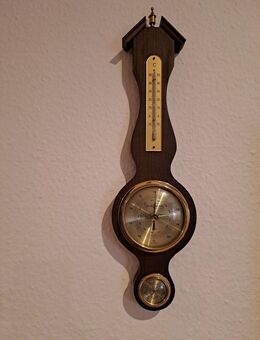 Altes Barometer, Hygrometer. Thermometer 50 cm - Büdelsdorf