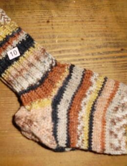 Handgestrickte Socken Gr. 24/25 - Merkelbach