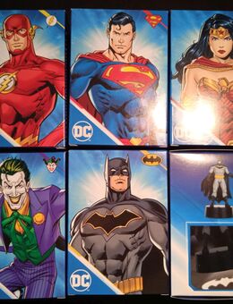 5er-Set DC Figuren: Batman, Joker, Superman, Wonder Woman & Flash (neu) - Trier