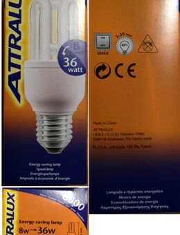 Energiesparlampe Attralux -8w (36w)- 380 lm - Dreieich